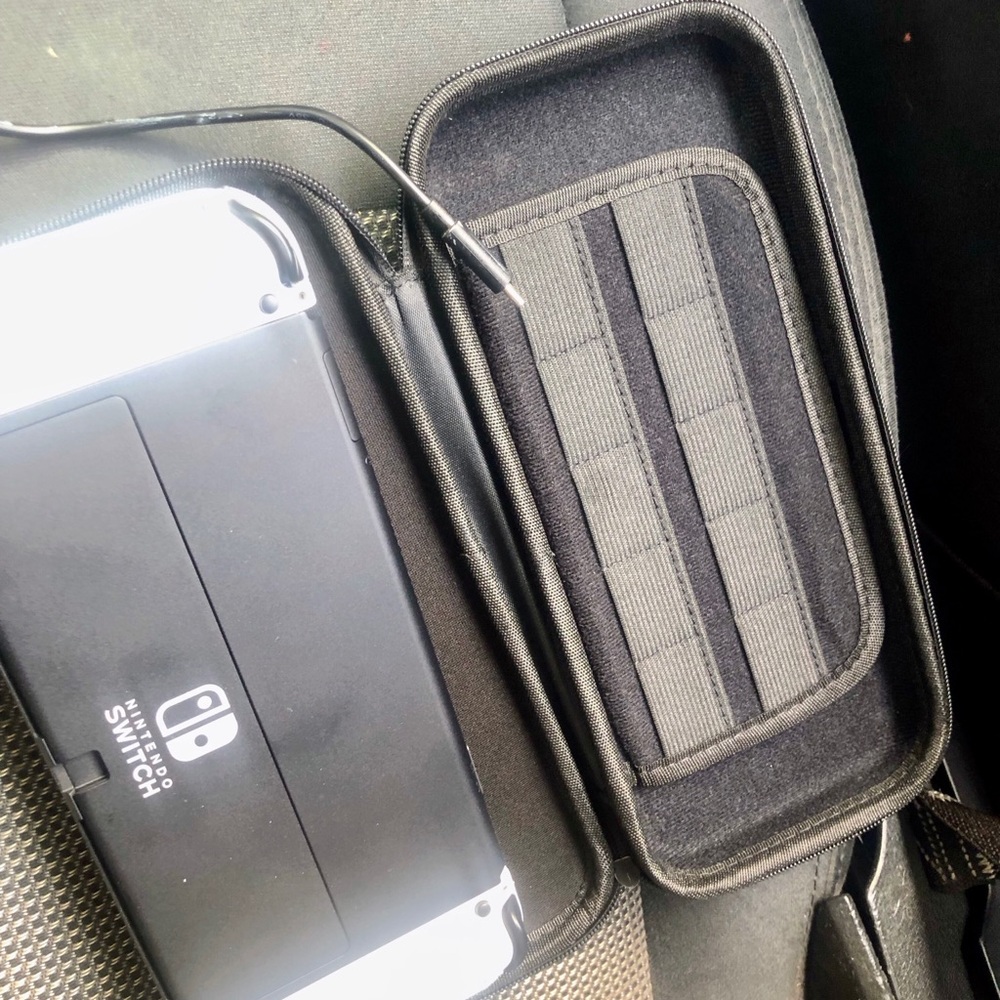Nintendo Switch Console with Black Case